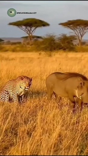 Leopard Ambushes Warthog — What Happens Next Shocks the Savanna