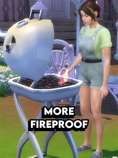 How To Make Your Sim Fireproof in The Sims 4
