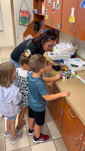 7.4K views · 74 reactions | The fun in STEM with Ms. Flaherty is never ending! Today Kindergarten used legos to build a solid structure that could withstand the big bad wolf's best attempts to blow it down!g | Sunrise Elementary School | Facebook