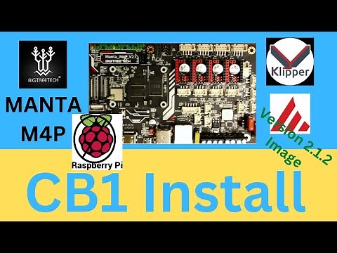 BTT - Manta M4P CB1 Klipper install
