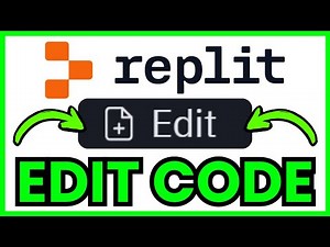 How To EDIT CODE In Replit (QUICK & EASY) 2026