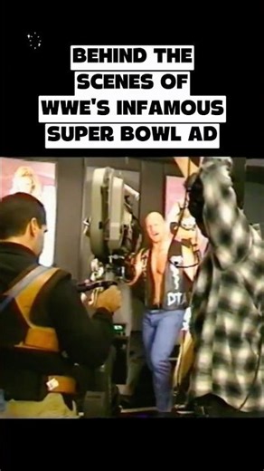 Behind the scenes of WWE's infamous Super Bowl ad 🔥