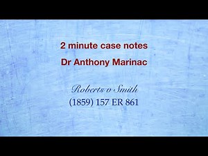 Roberts v Smith (Illusory Promises)