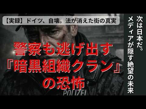【実録】各地に法の空白地帯が... ドイツ崩壊。国家の主権を無視する犯罪一族と、メディアが隠す日本の末路【欧州崩壊の警告 File 02】