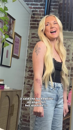 Vine Wrap Tattoo Moment: A Beautiful Fine Line Experience