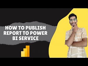 How to publish report to Power BI Service | Power BI Desktop to Power BI Service | Power BI Tutorial