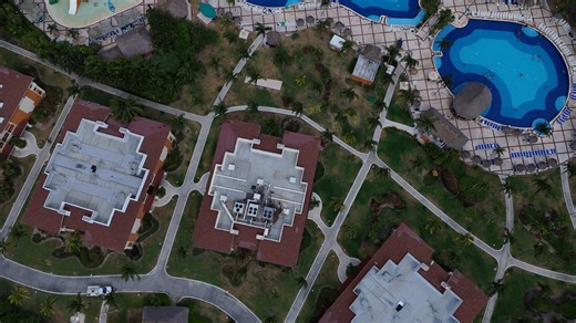 Drone video at Grand BAHIA PRINCIPE COBA. | Grand Bahia Principe All In One
