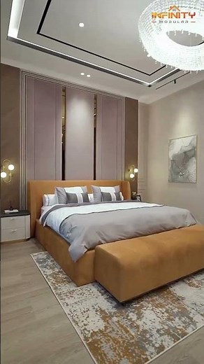 Inside a Dream Home: Luxury Modern Bedroom, Walk-in Closet & Bathroom Design Tour| #infinitymodular