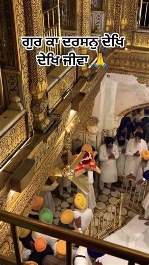 ਗੁਰ ਕਾ ਦਰਸਨੁ ਦੇਖਿ ਦੇਖਿ ਜੀਵਾ🙏#viralvideo #wahguru #short #shortsfeed #shorts #fyp #foryou #viral #yt