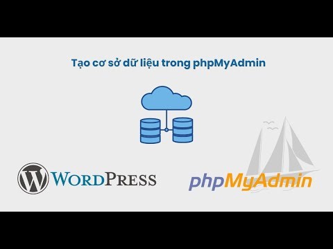 Tạo cơ sở dữ liệu trong phpMyAdmin