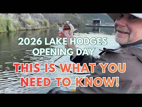 2026 Lake Hodges Opener: This Is What You Need To Know!