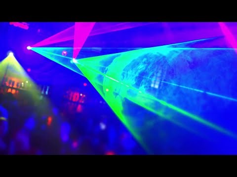 Dance Lights Effect Video Background – Neon Disco Party Light Show (12 Hours)