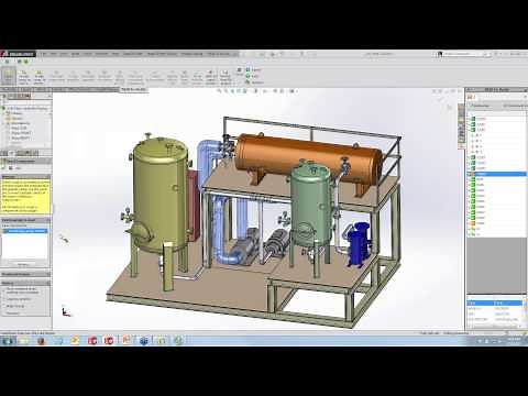 Integrated Process Flow: P&ID, Piping, and Isometrics with SOLIDWORKS and Smap3D.