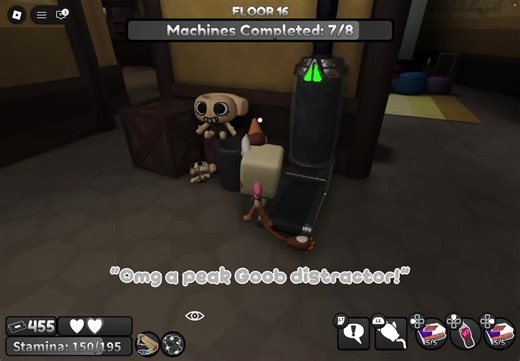 ¿Quién puede distraer a Pebble en Dandy World?