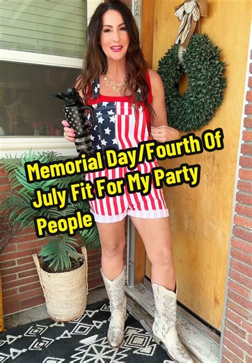 Perfect Patriotic Overalls for Parties