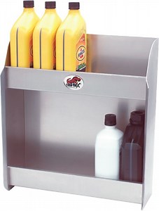Tow-Rax Aluminum Storage Cabinet w/ 2 Shelves - 17.5" Tall x 15.5" Wide x 5.5" Deep Tow-Rax Trailer