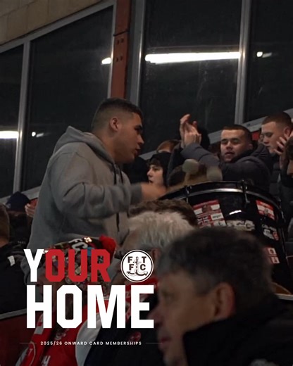 4.4K views | All current Onward Card Holders will have their seats reserved until Sunday 1 June. After this date, all seats will be released for general sale  Secure your seat at #YourHome  https://www.eticketing.co.uk/fleetwoodtownfc | Fleetwood Town FC | Facebook