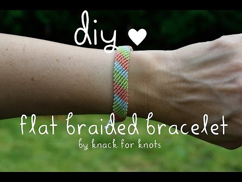 Flat Braid Waxed String Friendship Bracelets | Tutorial Inspired by Pura Vida Bracelets!