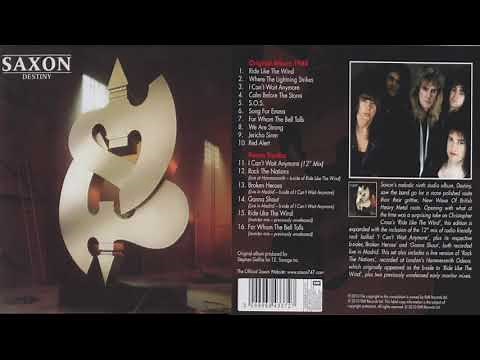 Saxon - Destiny - Full Album - 1988