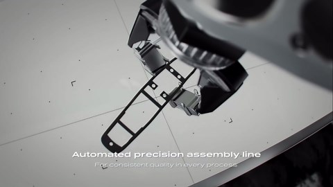 A-Premium Upgraded Metal Tailgate Handle w/Assembled Camera & Cable - Compatible with Dodge Ram 1500 2002-2008, Ram 2500 3500 2003-2009, Chrome, Liftgate Latch Handle