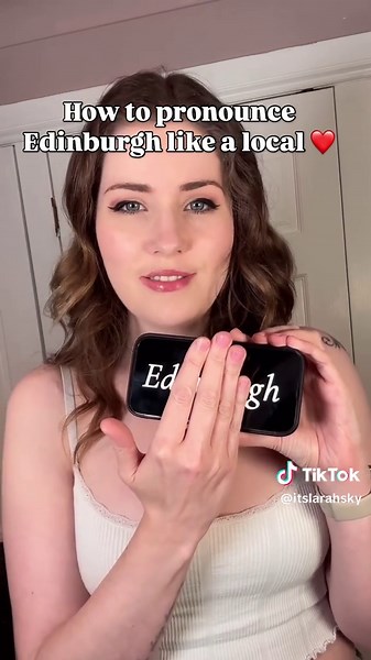 Mastering the Pronunciation of Edinburgh