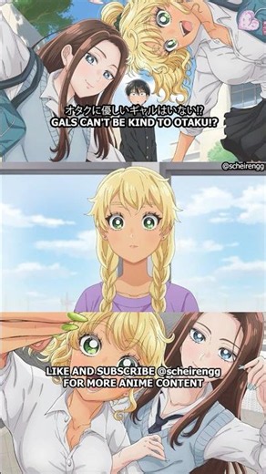 Punch him 📺 Gals Can't Be Kind to Otaku!?