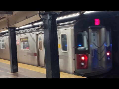 New York City R142 (2) Trains Ride To 34th Street Penn Station downtown Manhattan.