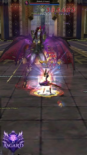 Killing Ronelia Boss Asgard #MMORPG #asgardcorporation #COMUNITYGAME
