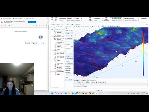 Rock Fracture Flow ("cubed law") COMSOL Tutorial