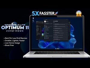 Optimum 10 Pro is Insanely Fast! 🔥 | How to Install Windows X-Lite on PC or Laptop