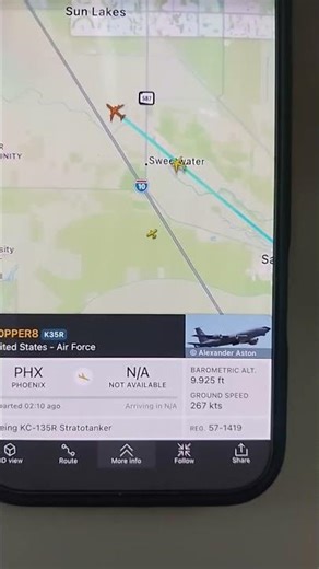 Boeing KC-135R Stratotanker united states - Air Force 57-1419 Flightradar24