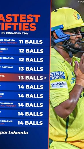 Urvil Patel 13 Ball Half Century. Urvil Patel Fastest Half Century In IPL History, #urvilpatel #ipl