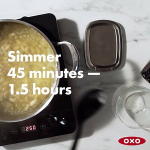 6.5K views · 57 reactions | This month we're taking things back to the basics with a new series called OXO How to. First up, beans! Learn how to make this pantry staple from scratch: https://bit.ly/2UMJTGR | OXO | Facebook