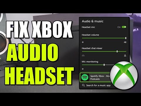 How to FIX Sound & MIC Not Working on HEADSET Xbox Series X|S (Best Method)