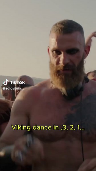 Viking Dance with Hard Techno Beats