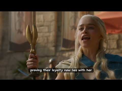 How Daenerys Targaryen takes control with the Unsullied army | Game of thrones