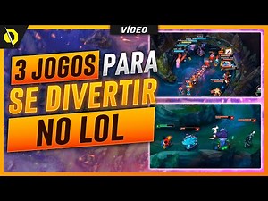 OS 3 MELHORES MINIGAMES DO LOL PARA JOGAR COM SEUS AMIGOS