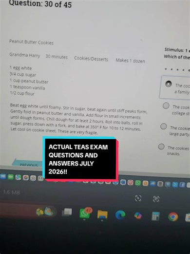TEAS7 2026 JUNE/JULY Exact questions and answer's ready. Prepare smarter, boost confidence, and get proctored exam support available. #atiteas #ati #nursing #atiteas7 #ati