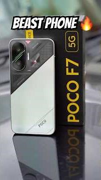 POCO F7 = Fastest Phone Under ₹30,000 ?? Multitasking Beast with Flagship Features ⚡⚡