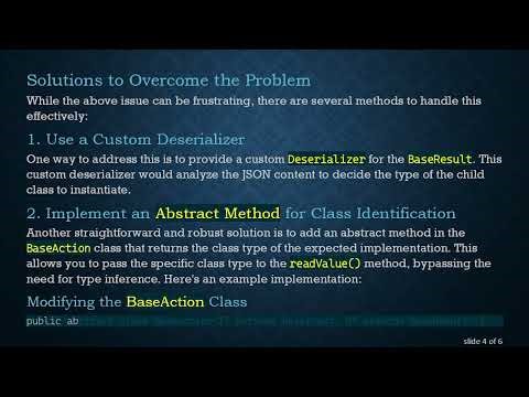 Solving ClassCastException in Java Generics with Jackson Deserialization