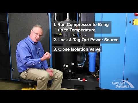 How to Properly Sample Oil on Rotary Screw Compressors