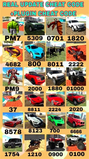 Real code 💥 indian bike driving 3d all new cheat code update + plugin cheat code #shorts #viral