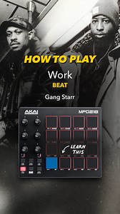 Learn How to Play Work by Gang Starr (Part 1 - Beat) ️ Nail this drum beat – start with the hi-hats, layer in the kick, then drop the snare on the 2 and 4. It’s that signature DJ Premier beat: tight, minimal, raw. Featuring the Akai Pro MPD218   Enjoyed this tutorial? Like, share, and follow for more!  Got questions or suggestions? Drop them in the comments below  #FingerDrumming #GangStarr #Work #HipHopProduction #DJPremier #MPD218 #Beatmaking | Melodics | Facebook
