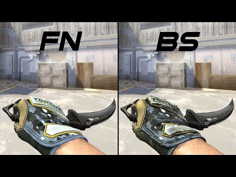 CSGO Specialist Gloves | Lt. Commander - Skin showcase all floats [4K60FPS]