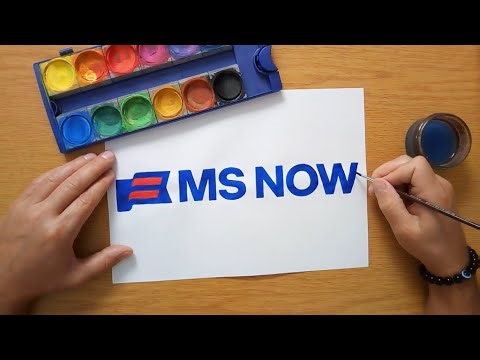 How to draw the MS NOW logo - MSNBC