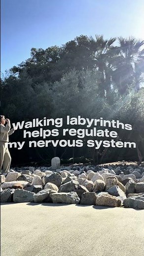 How Walking a Labyrinth Helps Me Regulate My Nervous System