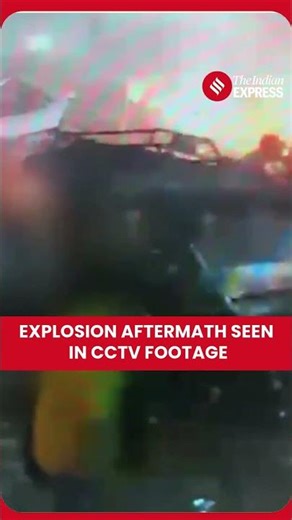 CCTV Footage Shows Aftermath of Delhi Terror Blast Near Red Fort Metro