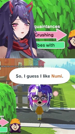 Michi falls even harder for Numi💜 #Michi #numivtuber #numi #nihmune #vtuber #vtuber #clips #shorts