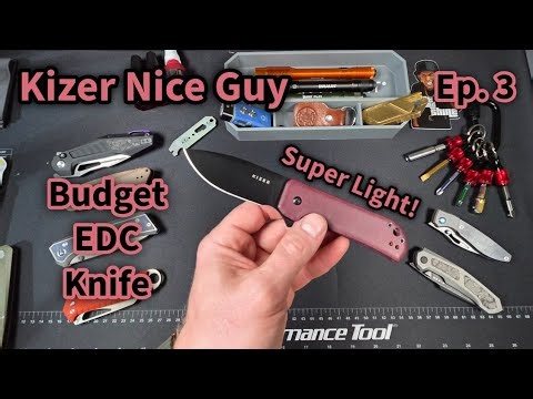Quality Budget EDC Knife Review Ep 3 Kizer Nice Guy