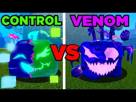 CONTROL REWORK VS VENOM REWORK IN THE BLOX FRUITS UPDATE!